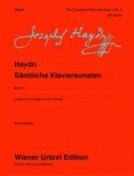 Haydn - Complete Piano Sonatas Vol 1 Urtext