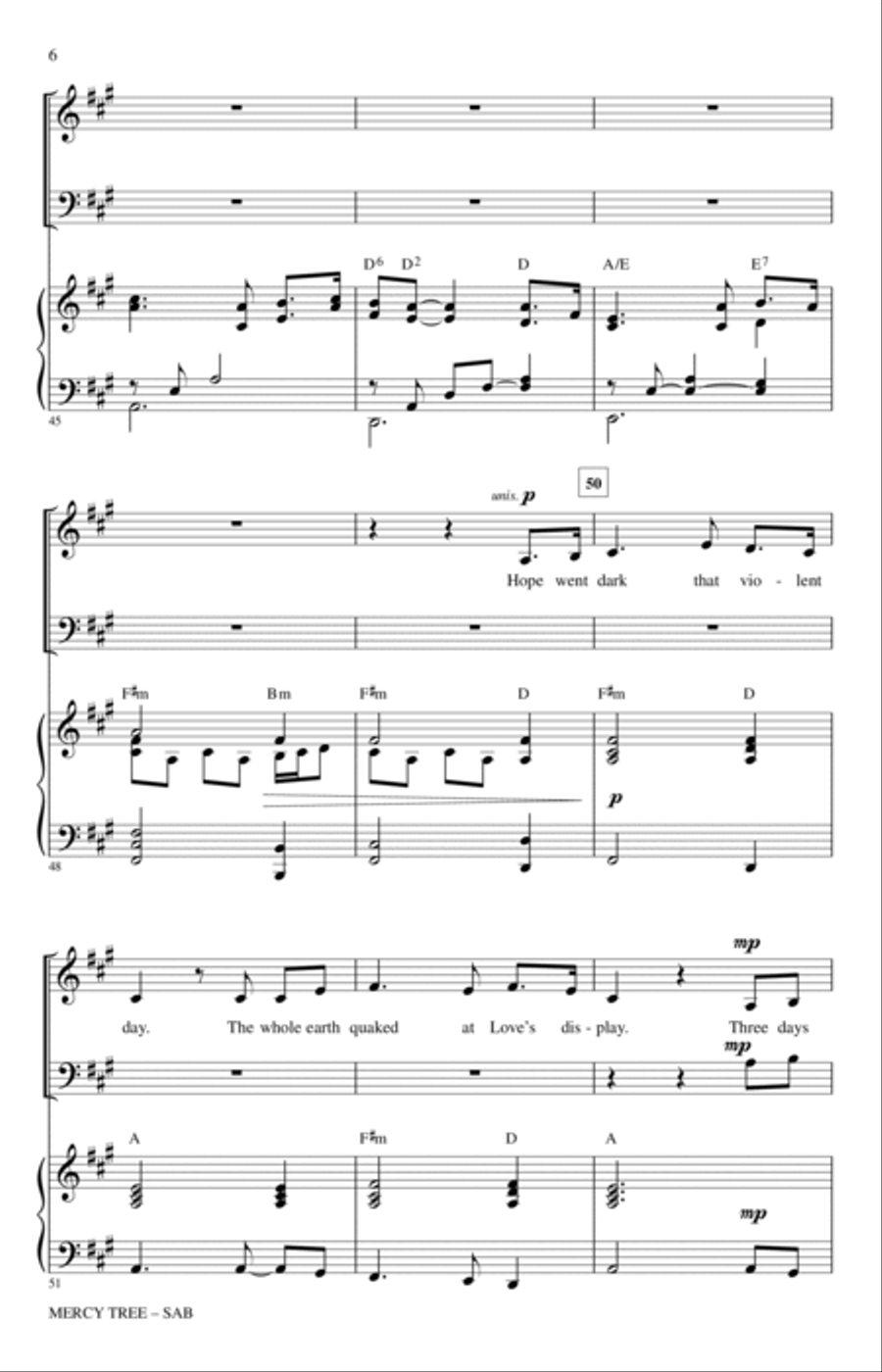 Mercy Tree Mercy Tree 3-Part scores gallery preview page 5