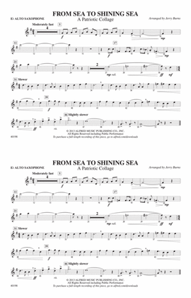From Sea to Shining Sea: E-flat Alto Saxophone