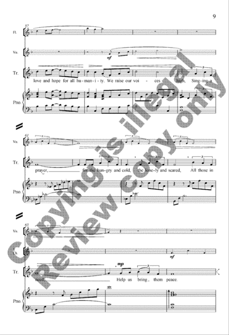 We Sing Alleluia We Sing Alleluia Women's Choir scores gallery preview page 24