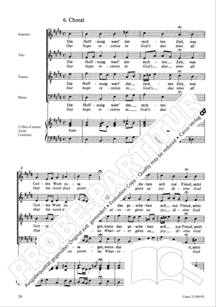 Truly, truly I say to you (Wahrlich, wahrlich, ich sage euch) 4-Part scores gallery preview page 27
