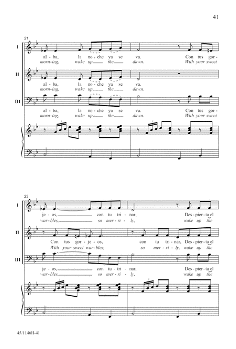 We Sing the World Around We Sing the World Around Choir scores gallery preview page 41