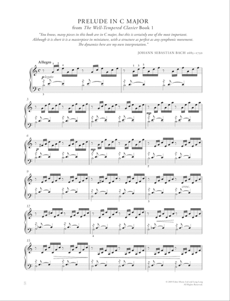 Lang Lang Piano Book