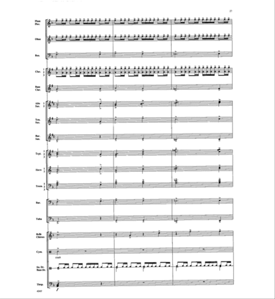 Encomium Concert Band scores gallery preview page 26