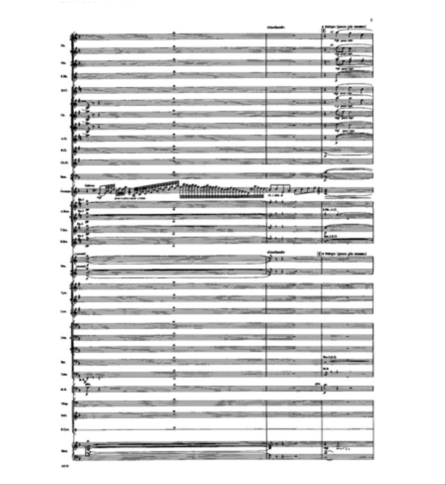 Concertino for Marimba and Winds Concert Band scores gallery preview page 3