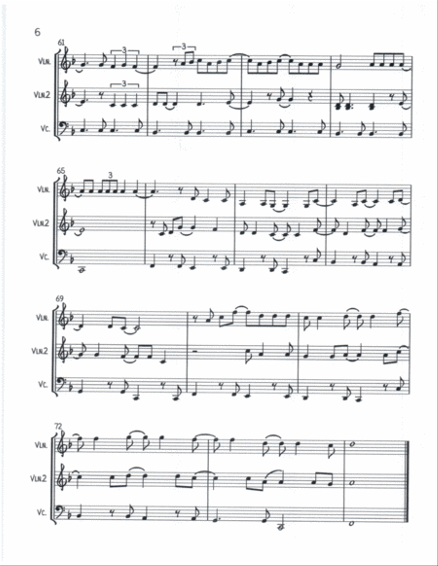 Better Together String Trio scores gallery preview page 6