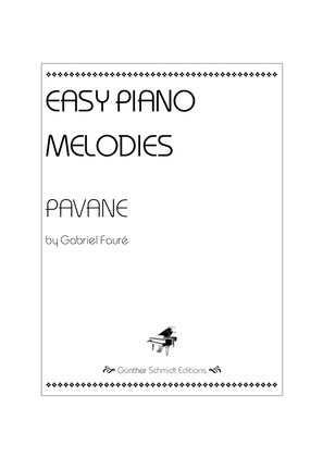 Book cover for Pavane by Gabriel Fauré / Easy Piano Music