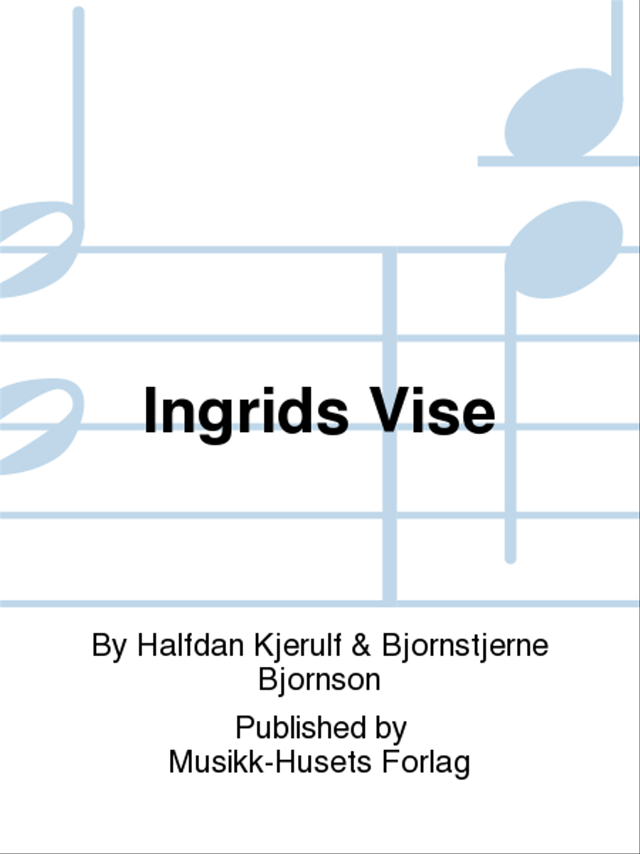 Ingrids Vise Men's Choir scores gallery preview page 1