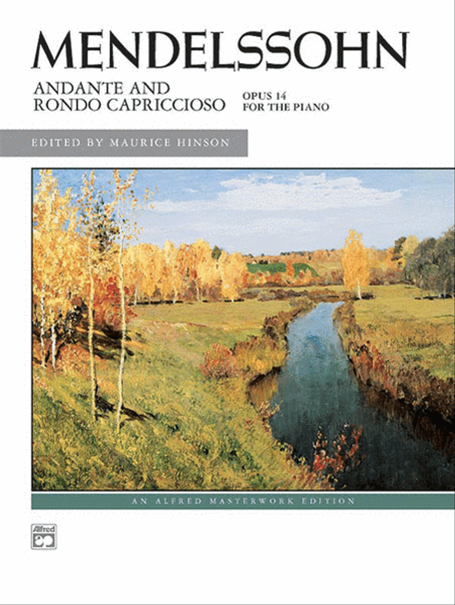 Andante and Rondo Capriccioso, Op. 14 Small Ensemble scores gallery preview page 1
