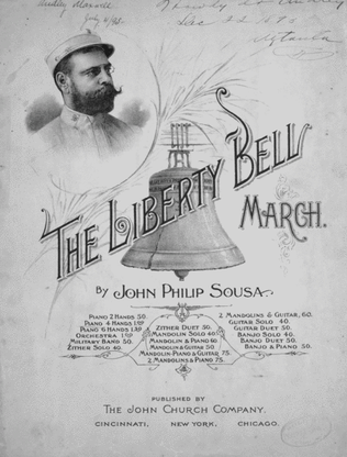 Book cover for The Liberty Bell. March
