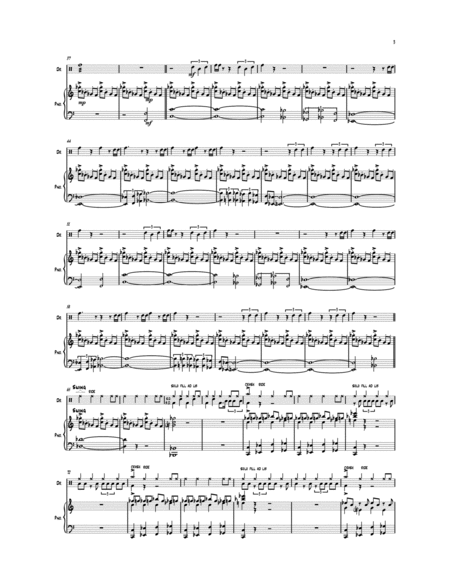 Three Piece Suite for Percussion & Piano