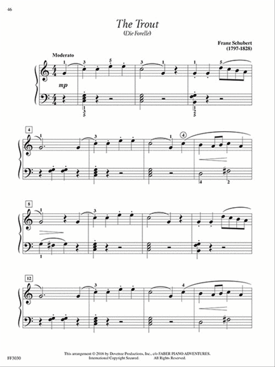 Adult Piano Adventures – Classics, Book 1 Piano Method scores gallery preview page 5