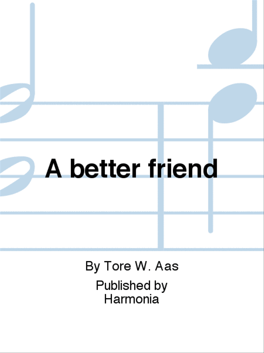 A better friend 4-Part scores gallery preview page 1