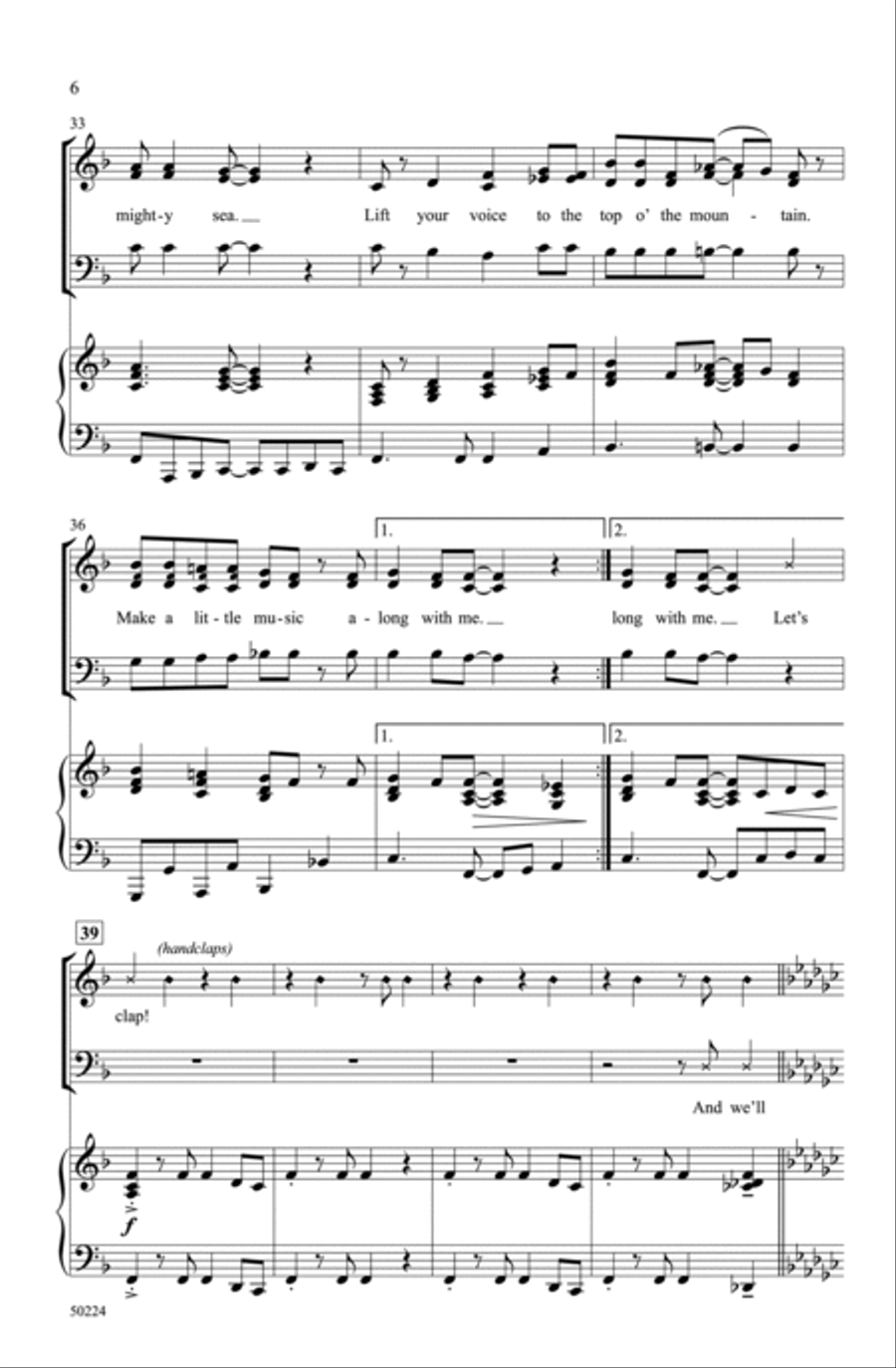 Make a Little Music Choir scores gallery preview page 5