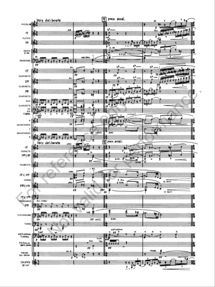 Salome's Dance (Dance of the Seven Veils) Concert Band scores gallery preview page 17