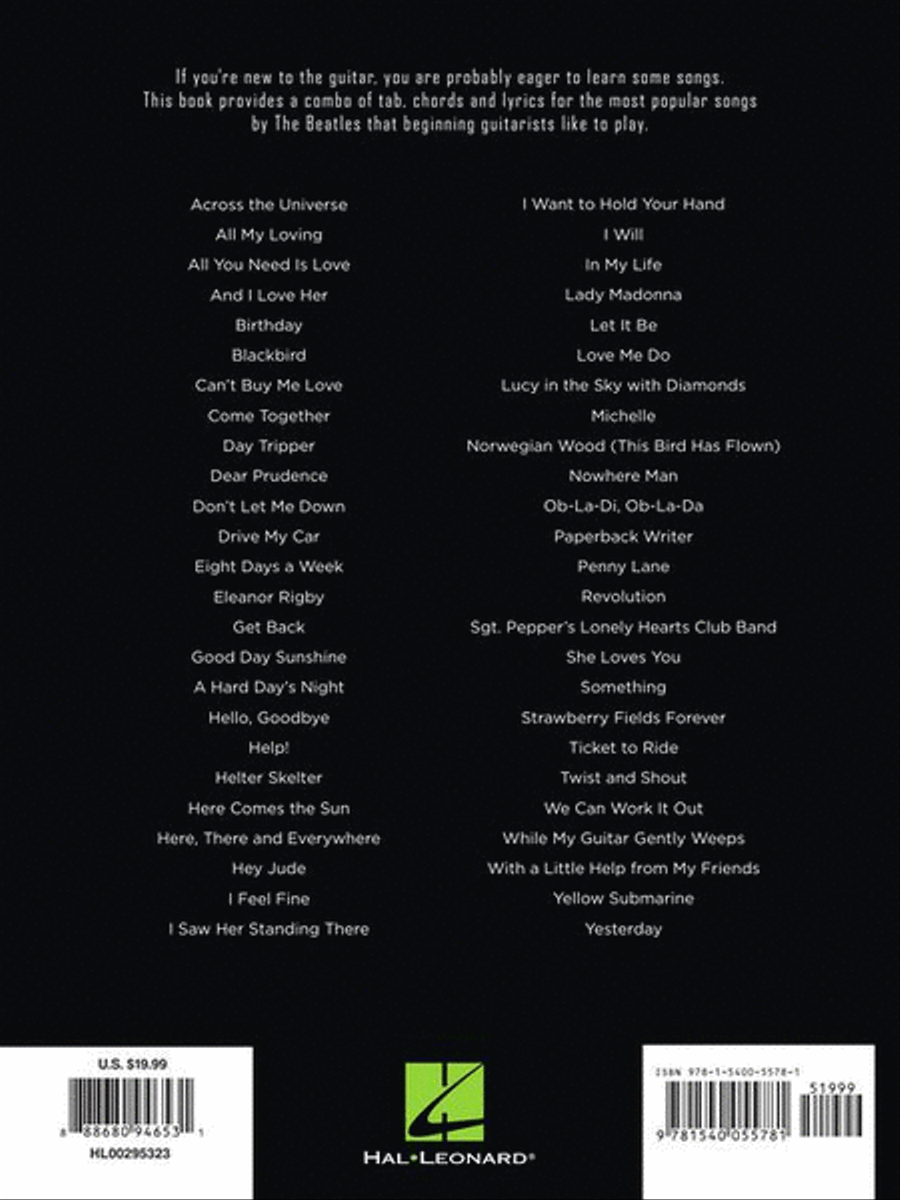 First 50 Songs by the Beatles You Should Play on Guitar Electric Guitar scores gallery preview page 9