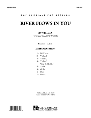 Book cover for River Flows In You - Full Score