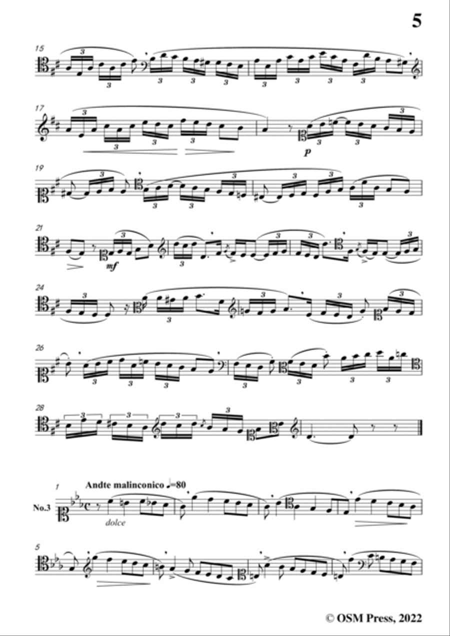 Lavignac-Solfege des solfeges,Volum 3F No.1-10,for Voice Medium Voice scores gallery preview page 5