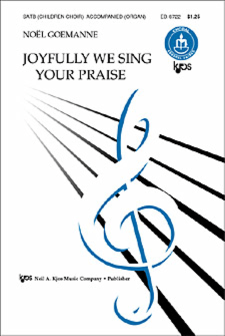 Joyfully We Sing Your Praise 4-Part scores gallery preview page 1