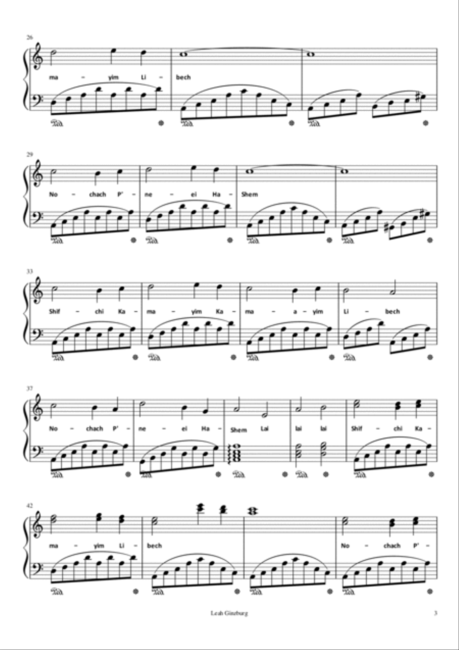 The Best of Carlebach Piano, Vocal, Guitar scores gallery preview page 3