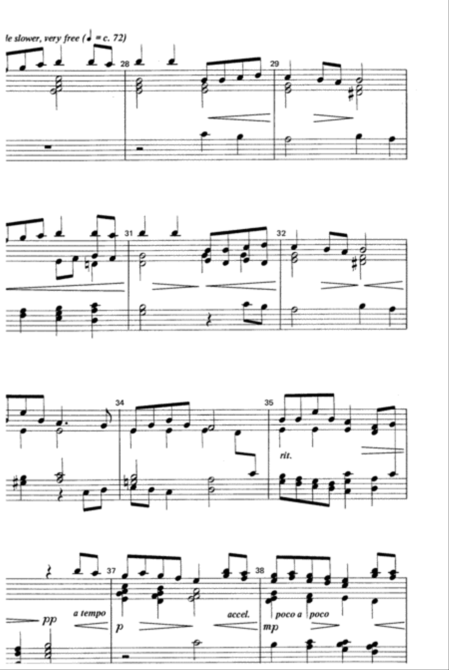 O Come, O Come, Emmanuel 5-Octaves scores gallery preview page 4