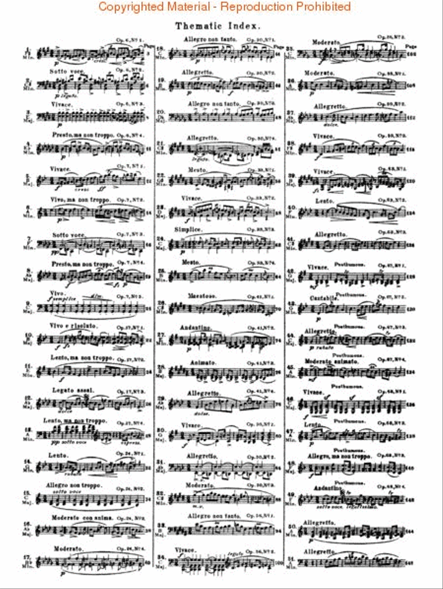 Mazurkas Mazurkas Piano Solo scores gallery preview page 2
