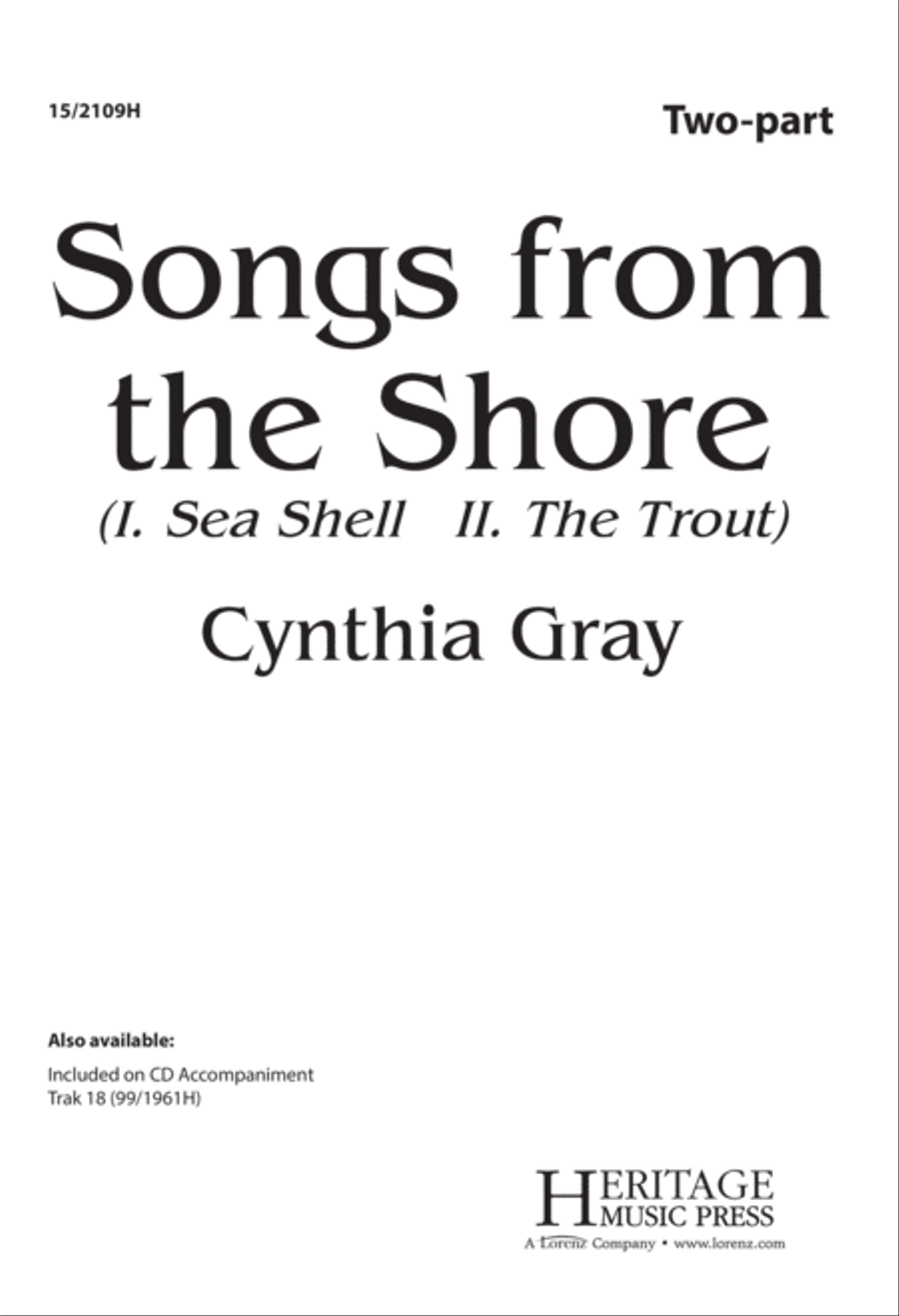 Songs from the Shore Songs from the Shore 2-Part scores gallery preview page 1
