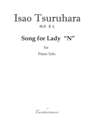 Song for Lady "N" for Piano Solo