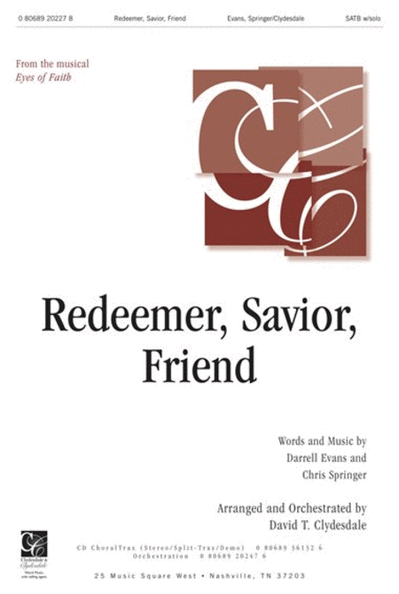 Redeemer, Savior, Friend - CD ChoralTrax