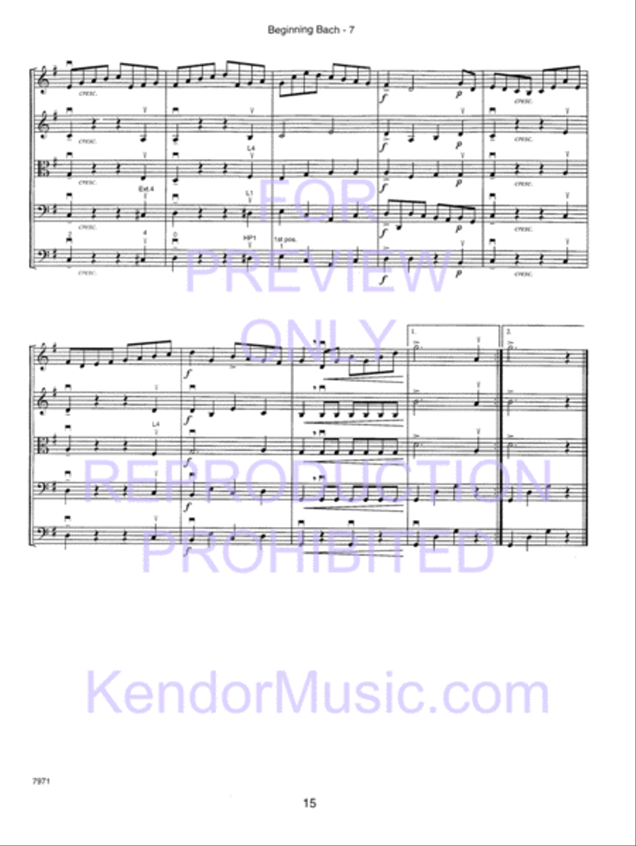 Holiday Strings - Violin Violin scores gallery preview page 20