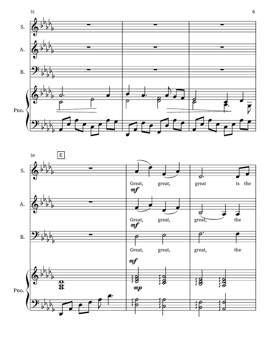 Still, Still, Still Still, Still, Still 3-Part scores gallery preview page 6
