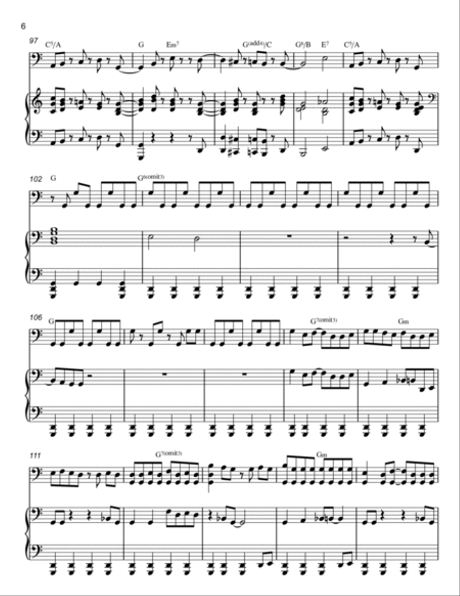 Birdland Piano scores gallery preview page 6