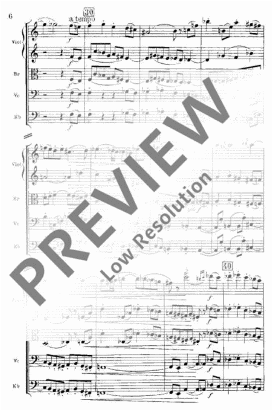 Spielmusik String Orchestra scores gallery preview page 7