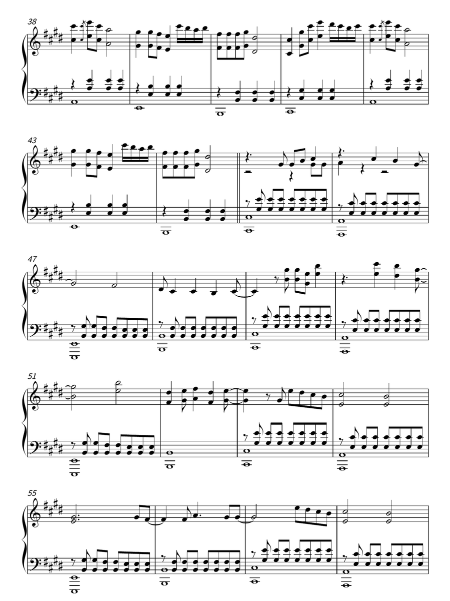 The Spectre Piano Solo scores gallery preview page 3