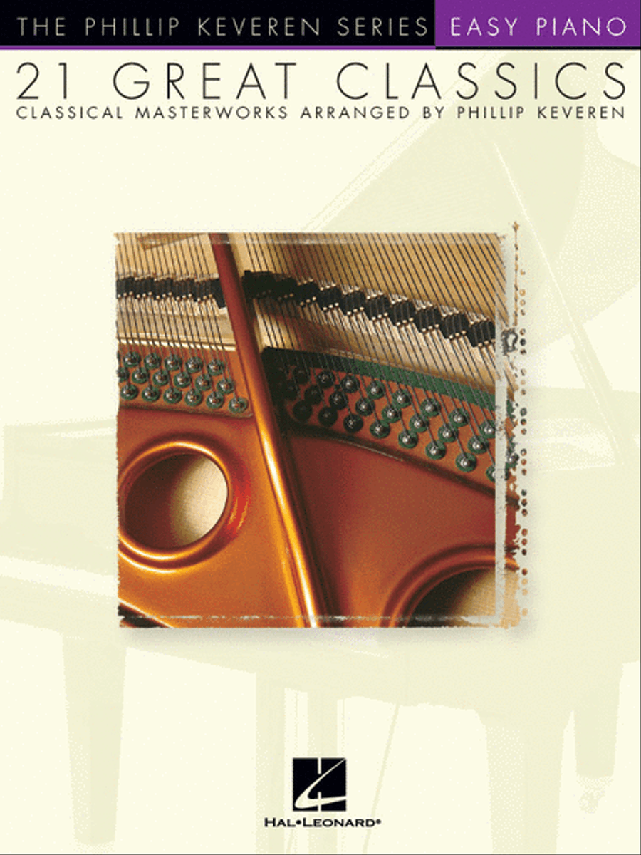 21 Great Classics Easy Piano scores gallery preview page 1
