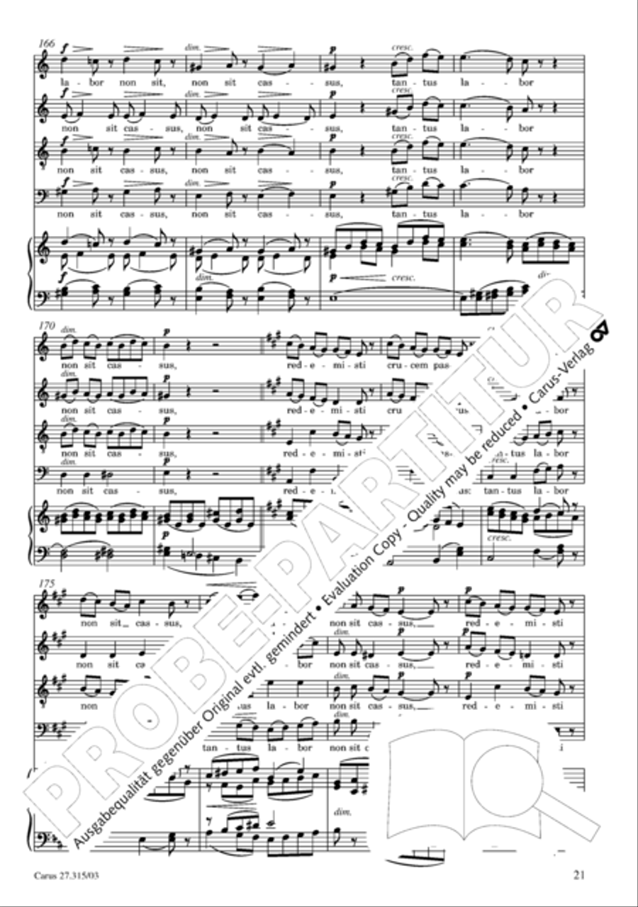 Requiem in C major Requiem in C major 4-Part scores gallery preview page 22