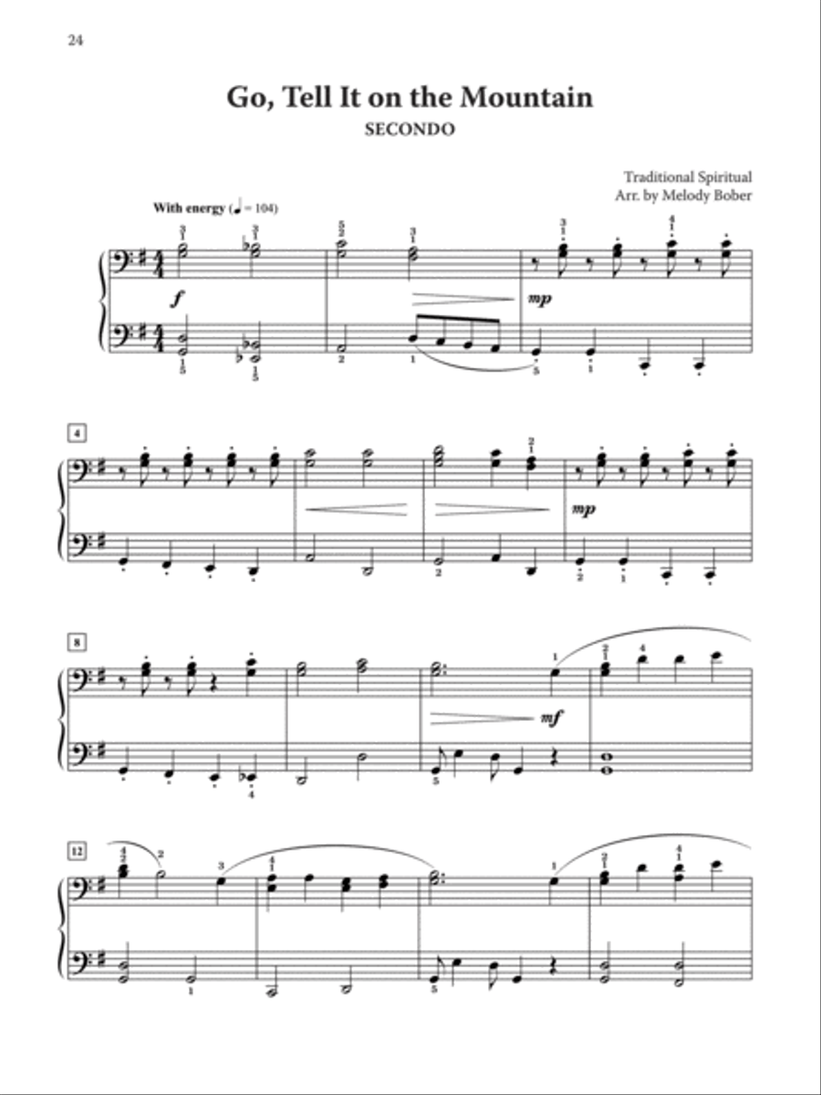 Christmas Memories for Two, Book 1 Small Ensemble scores gallery preview page 4
