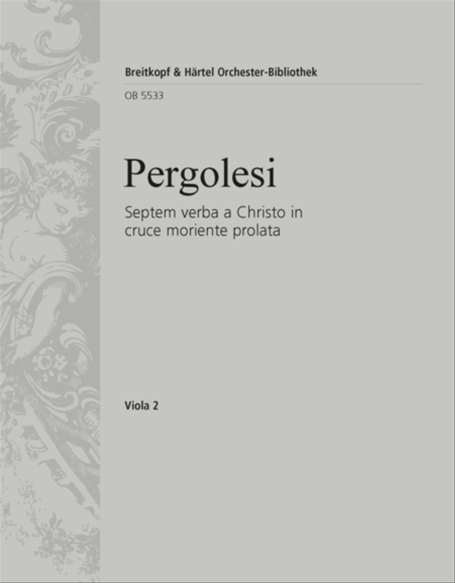 Septem verba a Christo in cruce moriente prolata 4-Part scores gallery preview page 1