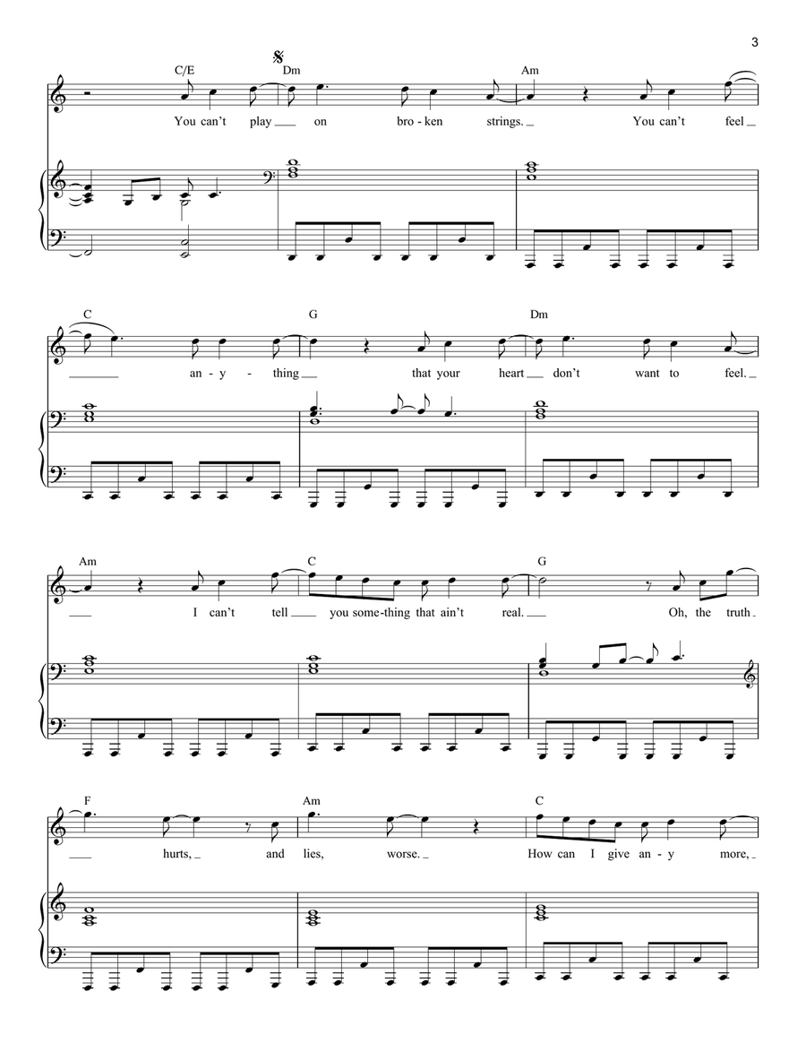 Broken Strings Low Voice scores gallery preview page 3