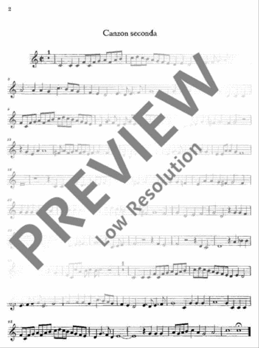 Canzoni Piano scores gallery preview page 3