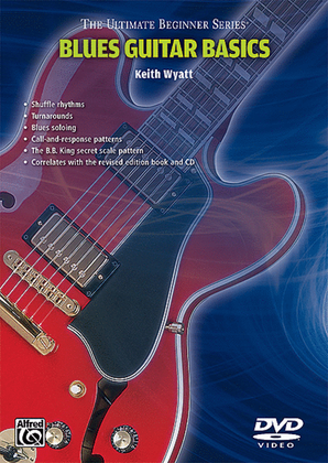 Book cover for Ultimate Beginner Series - Blues Styles - Guitar DVD