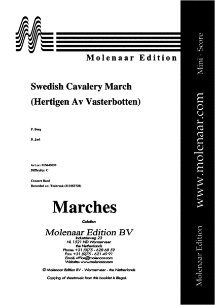 Swedish Cavalery March image number null