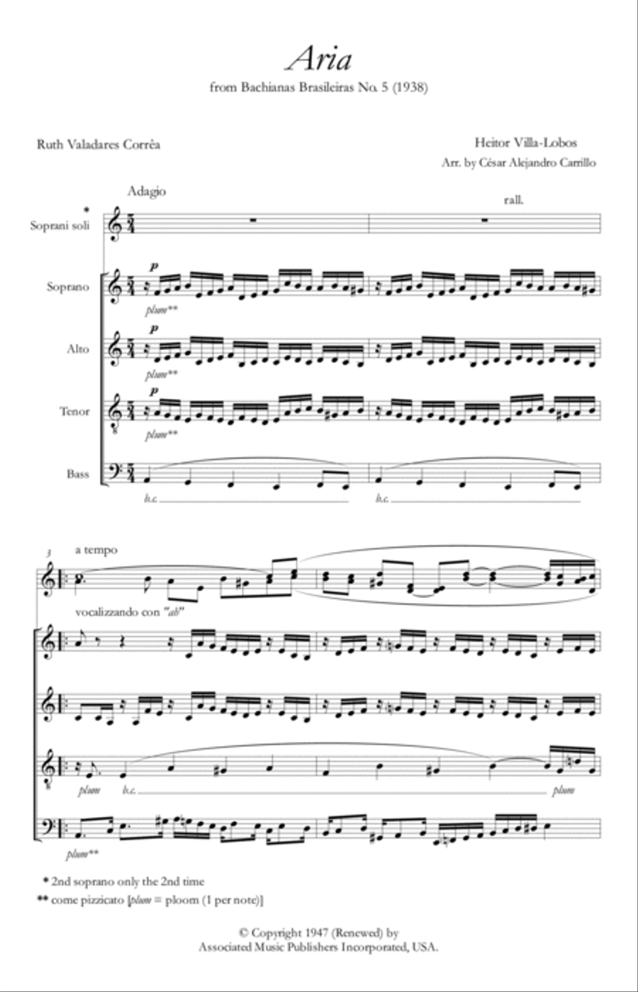 Aria (cantilena) Divisi scores gallery preview page 3