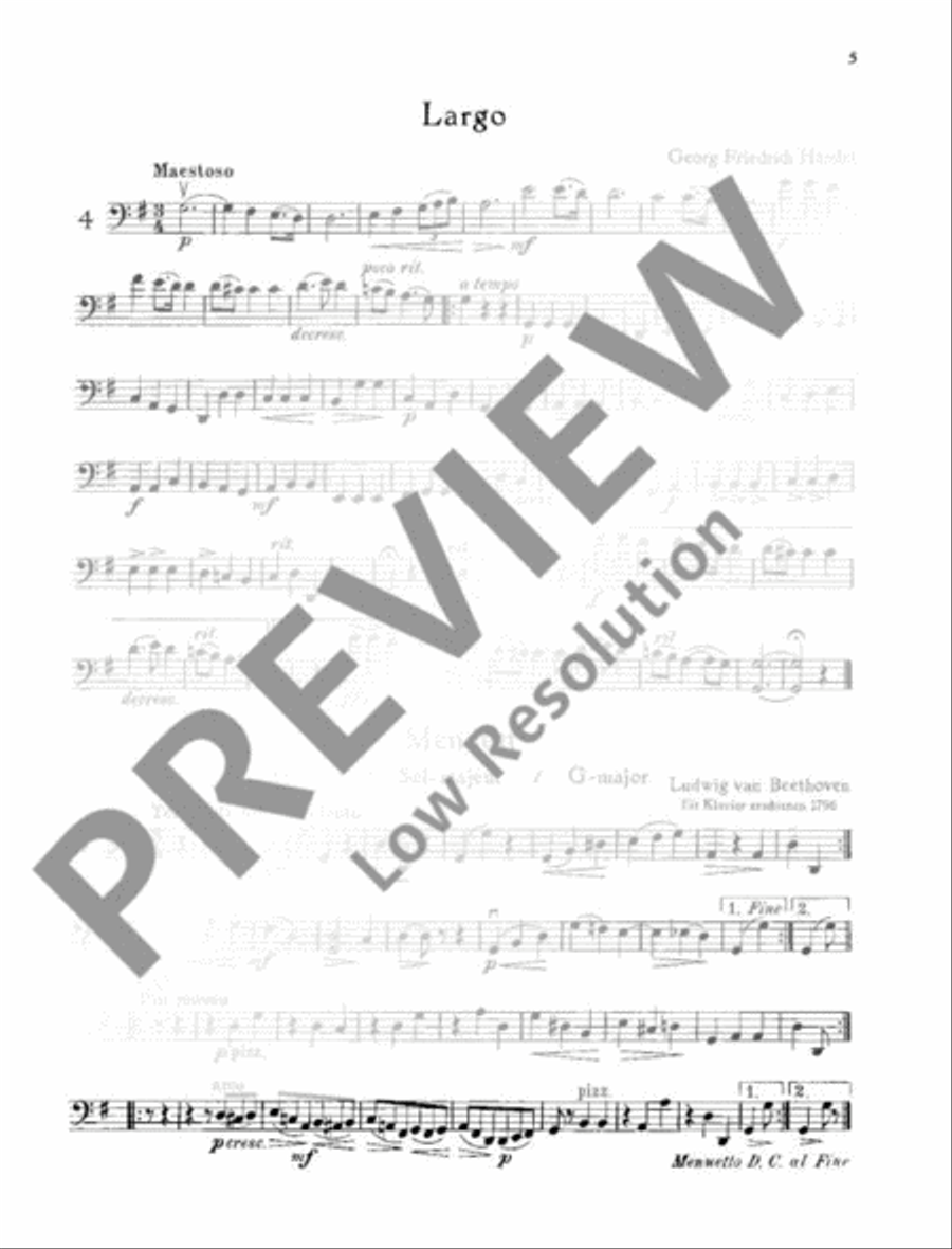 The classical Violin Violin scores gallery preview page 6