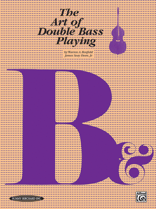 Book cover for The Art of Double Bass Playing