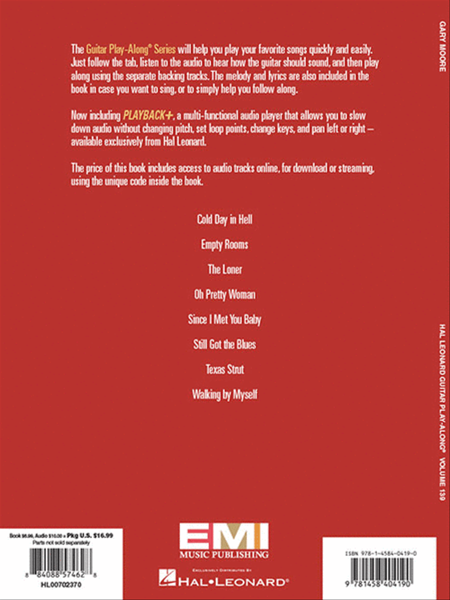 Gary Moore Gary Moore Electric Guitar scores gallery preview page 6