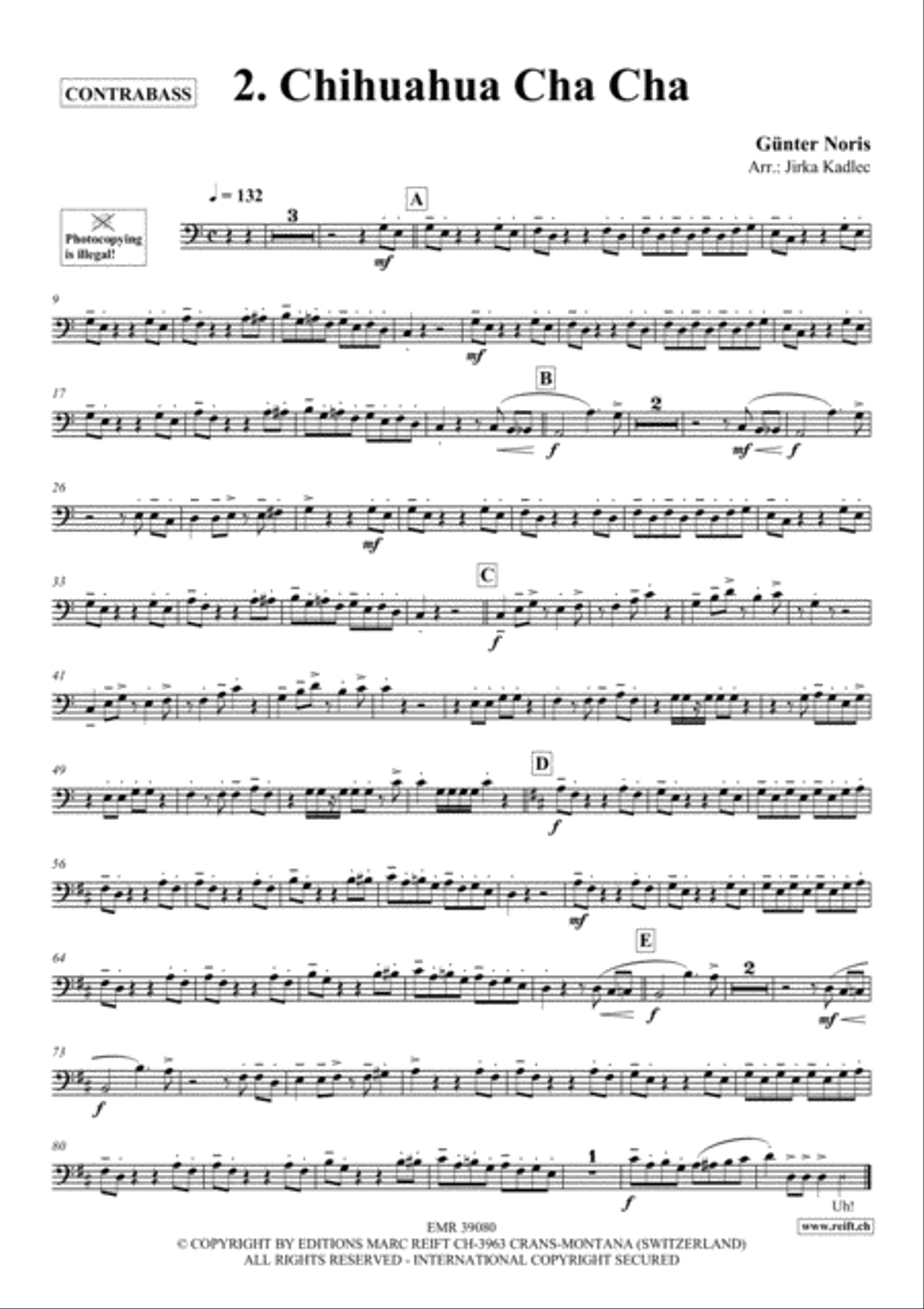 12 Greatest Dance Party Hits Double Bass scores gallery preview page 3
