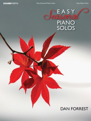 Book cover for Easy Seasonal Piano Solos