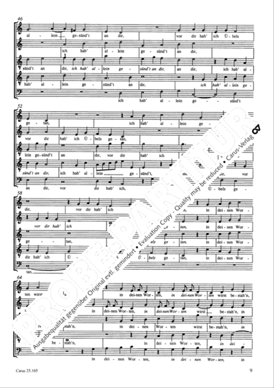 Psalm 51 Psalm 51 SATTB scores gallery preview page 10