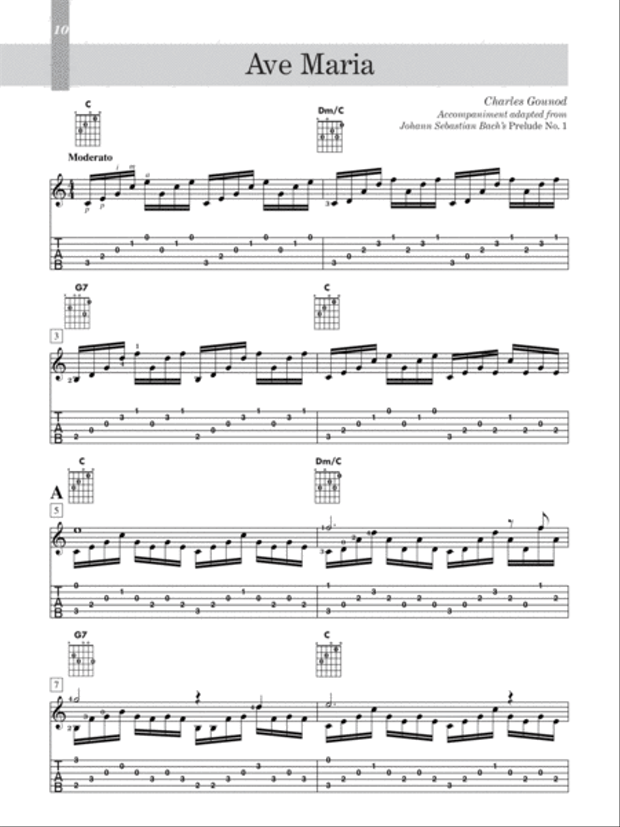 Wedding for Guitar - in Tab Electric Guitar scores gallery preview page 6